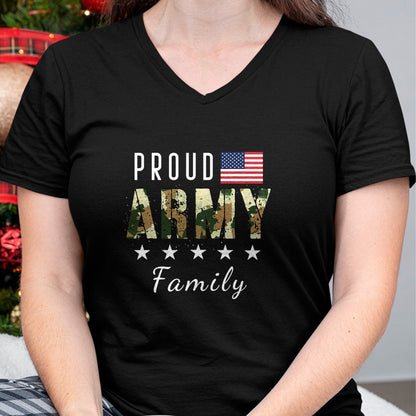 Gift for Mom Shirt, Funny Mom Unisex T-Shirt/Hoodie/Sweatshirt HLT00 - Army Graduation Proud Military Family Mom Dad Brother Sister T-Shirt