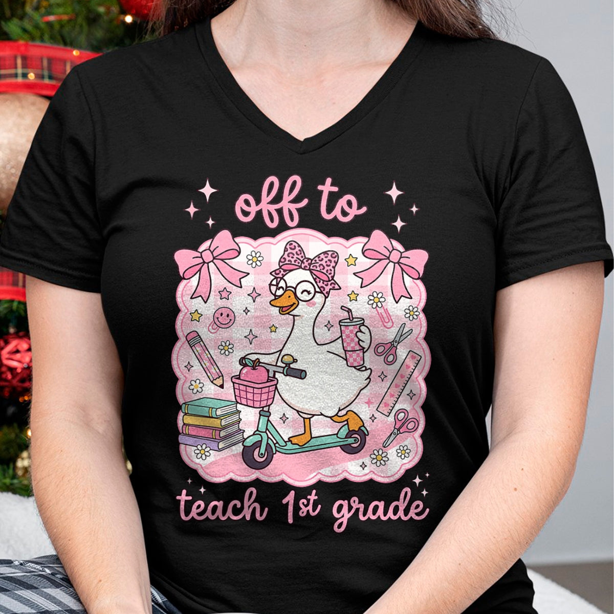 Best Student Shirt, Funny Back To School UnisexT-Shirt/Hoodie/Sweatshirt HLT00 - Off to Teach 1st Grade Back to School First Grade Teachers T-Shirt
