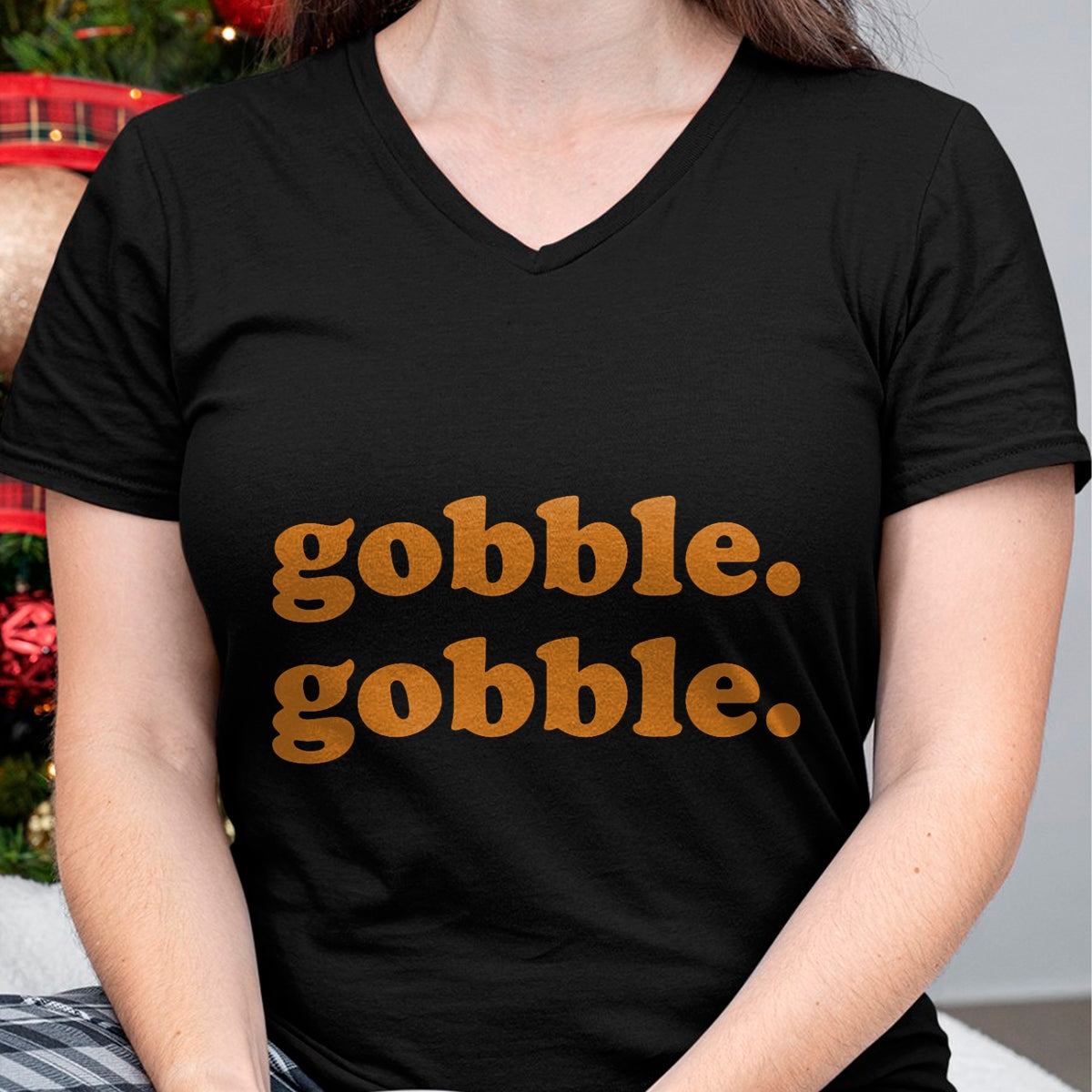 Best Thanksgiving Family Shirt , Funny Thanksgiving UnisexT-Shirt/Hoodie/Sweatshirt HLT00 - Thanksgiving Gobble Gobble Turkey Trot Funny T-Shirt