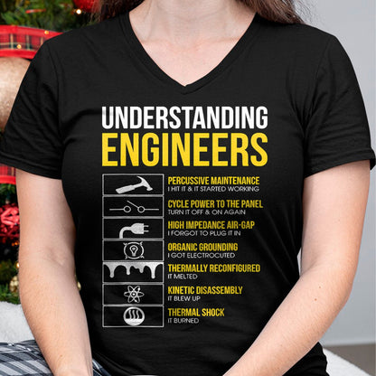 Best Mechanic Life Shirt, Funny Mechanic UnisexT-Shirt/Hoodie/Sweatshirt HLT00 - Understanding Engineers Funny Sarcastic Engineering T-Shirt