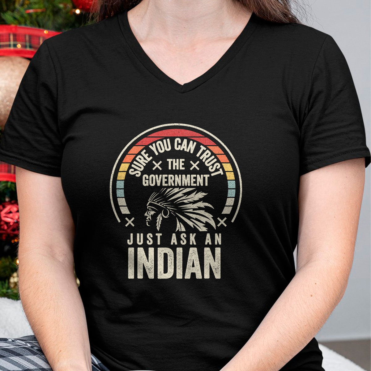 Native American T-Shirts, Vintage Native American Unisex T-Shirt/Hoodie/Sweatshirt HLT00 - Retro Vintage Native American Trust Government