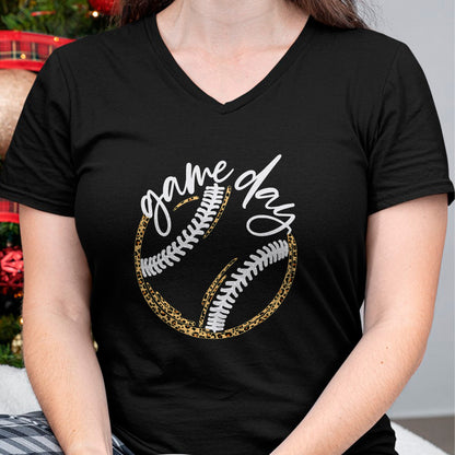 Gift for Mom Shirt, Funny Mom Unisex T-Shirt/Hoodie/Sweatshirt HLT00 - Game Day Baseball Baseball Life Softball Life for Mom T-Shirt