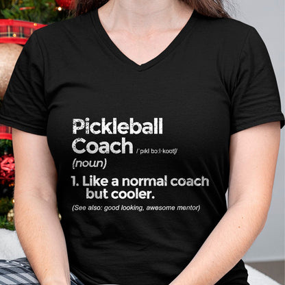 Funny Pickleball Shirt, Pickleball Lover Unisex T-Shirt/Hoodie/Sweatshirt HLT00 - Pickleball Coach Definition Funny Gift T-Shirt