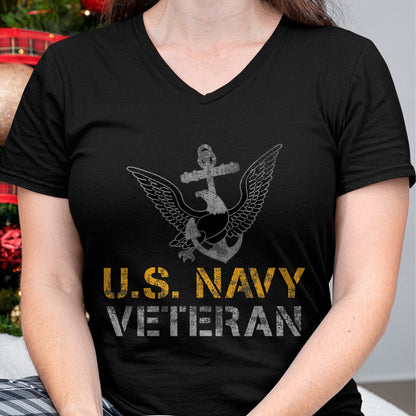 Proud Veteran Shirt, Funny Veteran UnisexT-Shirt/Hoodie/Sweatshirt HLT00 - U.S. Navy Veteran T-Shirt