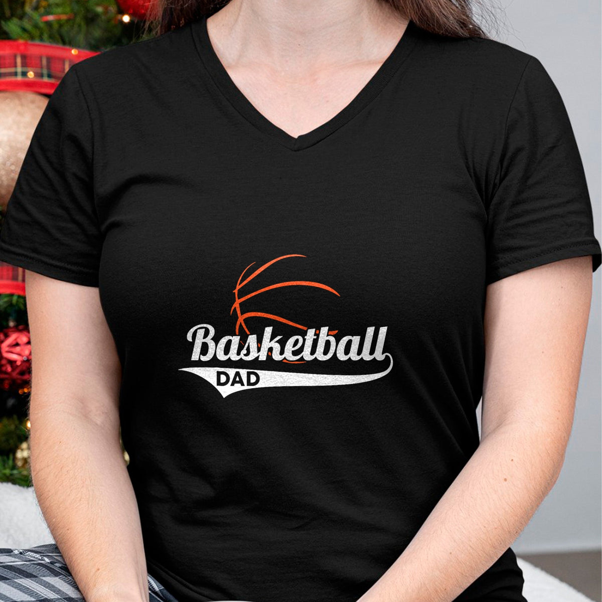 Gift for Dad Shirt, Funny Dad Unisex T-Shirt/Hoodie/Sweatshirt HLT00 – Proud Basketball Dad T-Shirt
