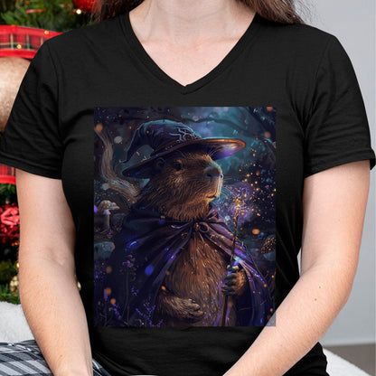 Cute Capybara Shirt, Funny Capybara Unisex T-Shirt/Hoodie/Sweatshirt HLT00 - Funny Graphic Capybara Long Sleeve T-Shirt (24)
