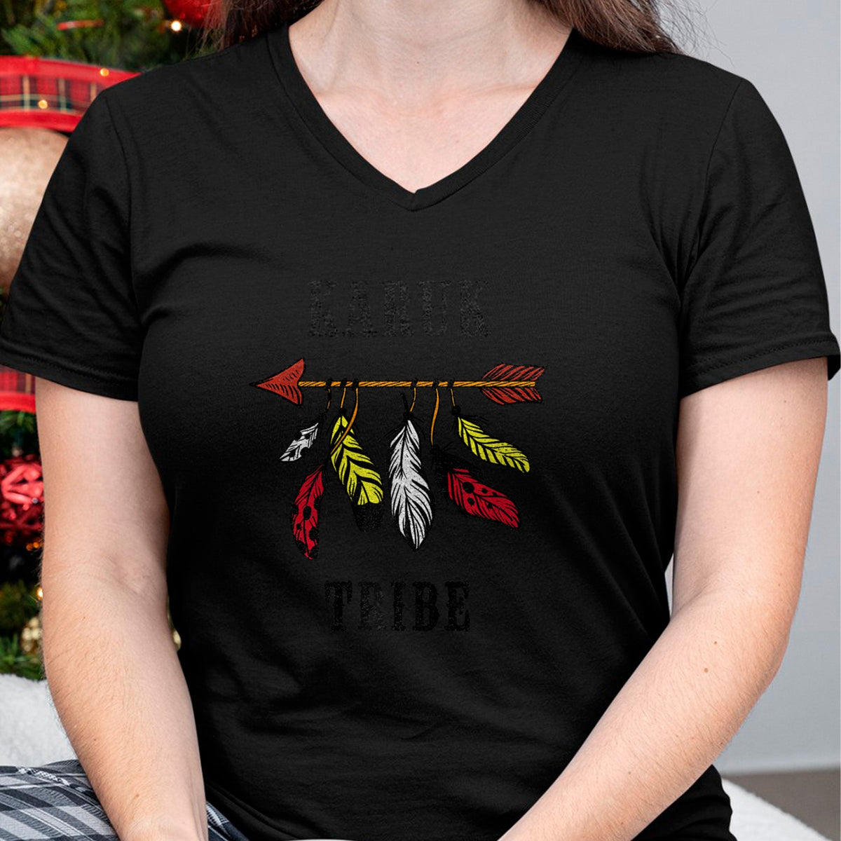 Native American T-Shirts, Vintage Native American Unisex T-Shirt/Hoodie/Sweatshirt HLT00 - Karuk Tribe Pride Native American Indian Culture Premium