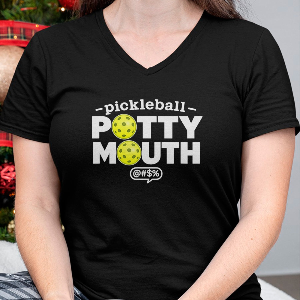 Funny Pickleball Shirt, Pickleball Lover Unisex T-Shirt/Hoodie/Sweatshirt HLT00 - Pickleball Potty Mouth Funny Player Humor T-Shirt