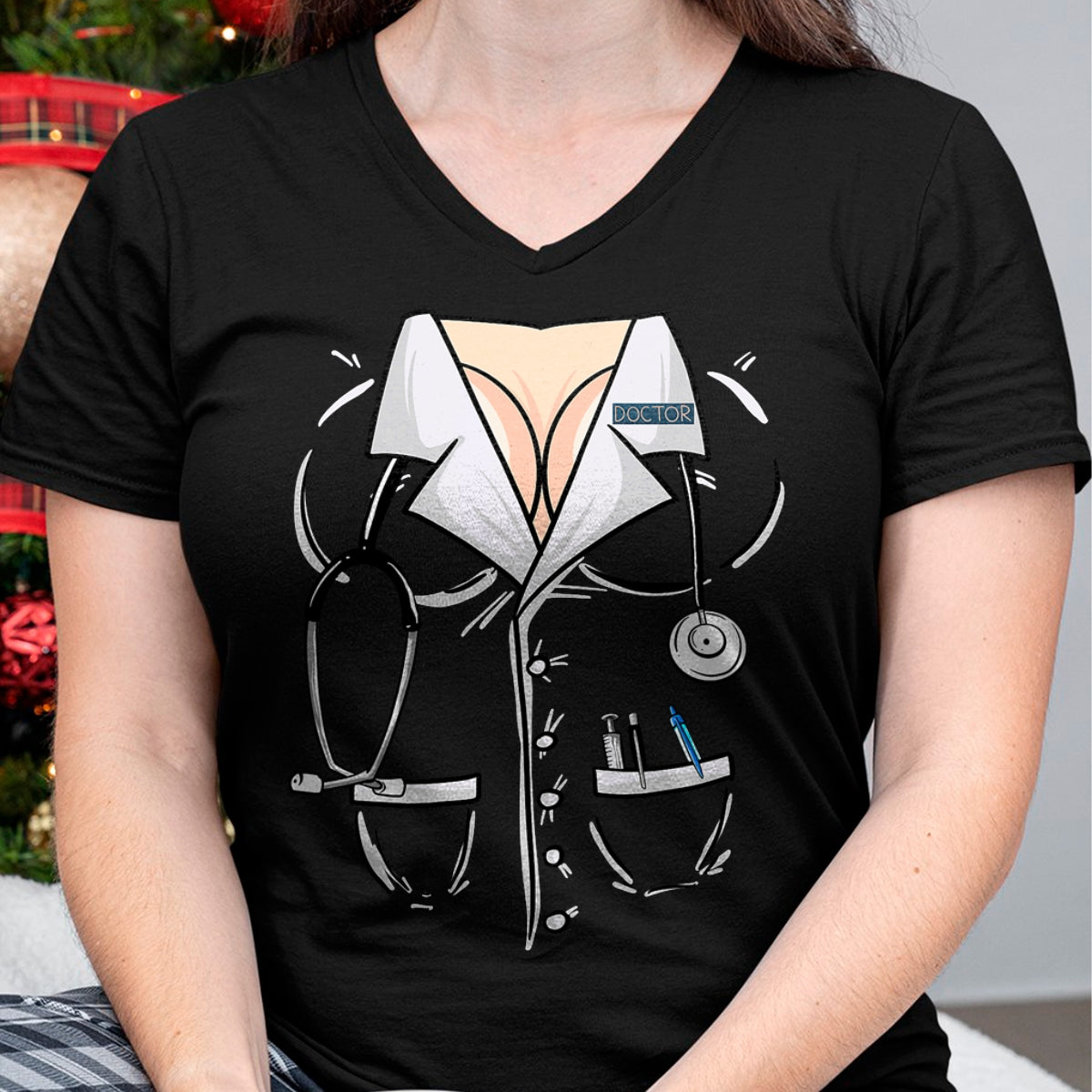 Best Doctor Shirt, Funny Doctor UnisexT-Shirt/Hoodie/Sweatshirt HLT00 - Cool Sexy Doctor Halloween Costume  Funny Lazy DIY Gift T-Shirt