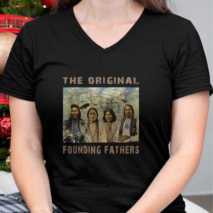 Native American T-Shirts, Vintage Native American Unisex T-Shirt/Hoodie/Sweatshirt HLT00 - Native American Original Founding Fathers