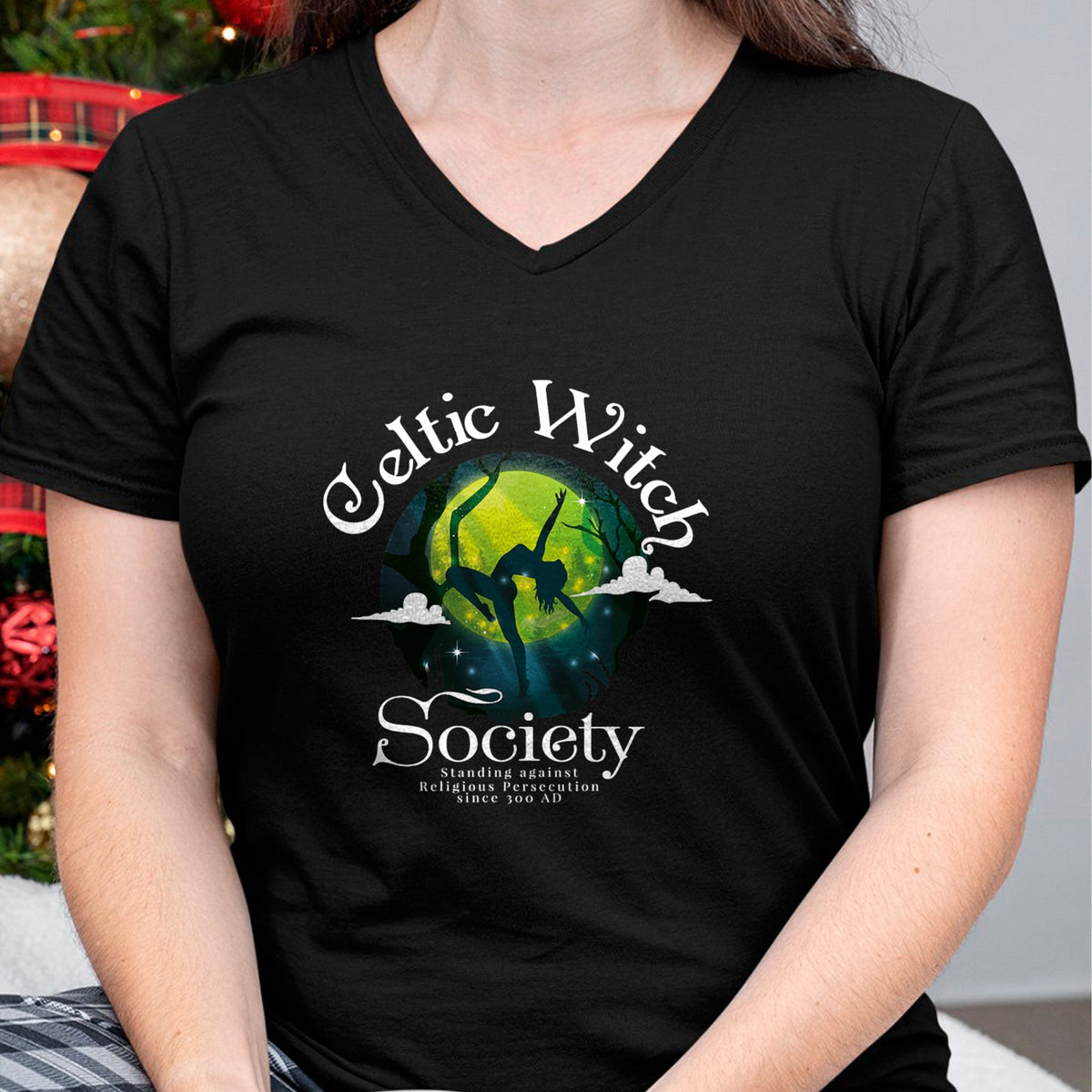 Gift for Dad Shirt, Funny Dad Unisex T-Shirt/Hoodie/Sweatshirt HLT00 – Celtic Witch Society Quote Since 300 aD T-Shirt