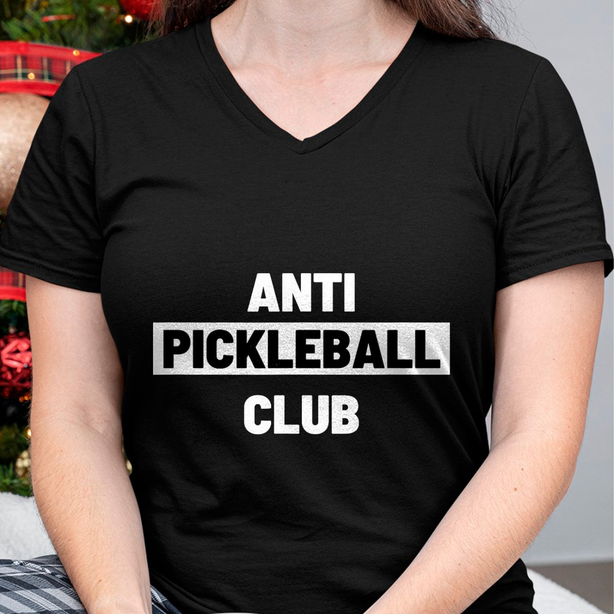 Funny Pickleball Shirt, Pickleball Lover Unisex T-Shirt/Hoodie/Sweatshirt HLT00 - Funny Ironic Anti Pickleball Club Pickle Ball Sucks T-Shirt