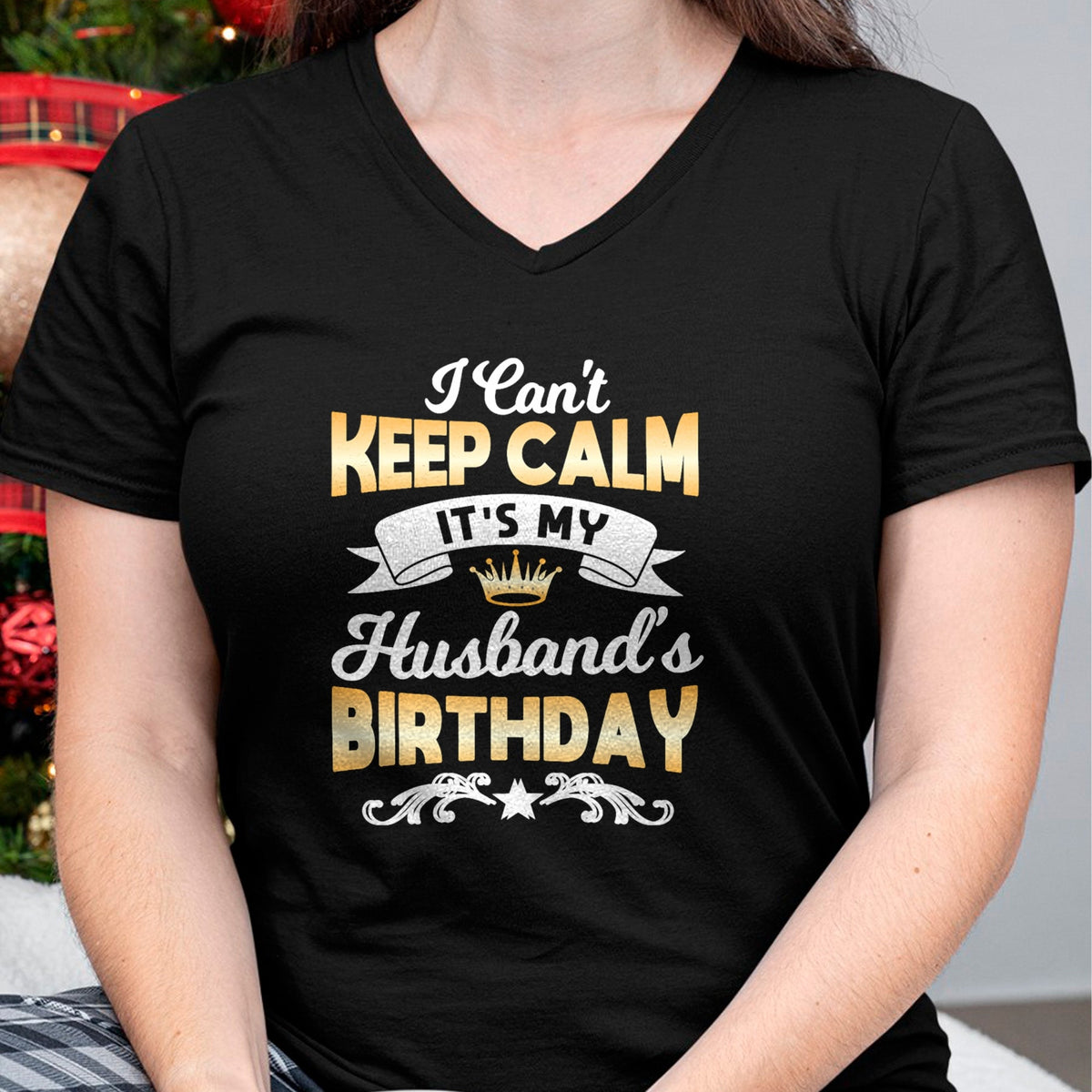 Best Wife Shirt, Wife and Husband Unisex T-Shirt/Hoodie/Sweatshirt HLT00 - It's My Husband's Birthday Shirt I Can't Keep Calm Husband T-Shirt