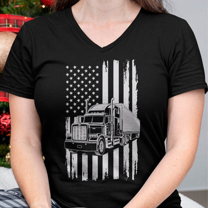 Best Truck Driver Life Shirt, Funny Trucker UnisexT-Shirt/Hoodie/Sweatshirt HLT00 - Truck Driver Art for Men Women Truck Driver Trucking Trucker T-Shirt (3)