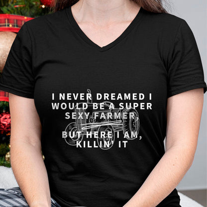 Best Farmer Life Shirt, Funny Farmer UnisexT-Shirt/Hoodie/Sweatshirt HLT00 - Super Sexy Farmer - Funny Farming Gift T-Shirt