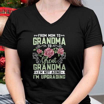 Best Grandma Shirt, Proud Grandma Unisex T-Shirt/Hoodie/Sweatshirt HLT00 - Mom Grandma Great Grandma Mothers Day T-Shirt (1)