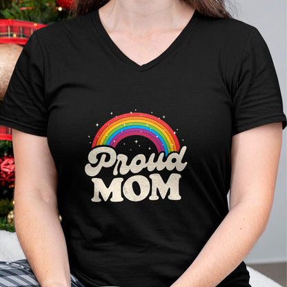 Gift for Mom Shirt, Funny Mom Unisex T-Shirt/Hoodie/Sweatshirt HLT00 - LGBTQ Proud Mom Gay Pride LGBT Ally Rainbow Mothers Day T-Shirt
