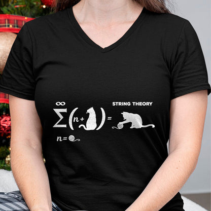 Best Mechanic Life Shirt, Funny Mechanic UnisexT-Shirt/Hoodie/Sweatshirt HLT00 - Schrödingers String Theory - Cat Physicist Quantum Mechanics T-Shirt