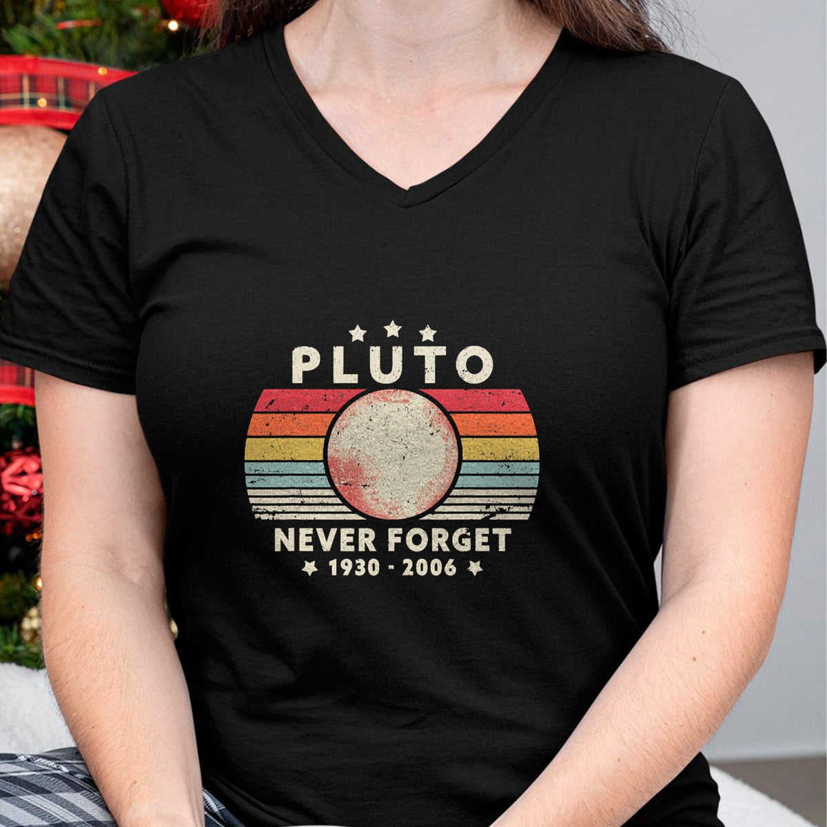 Best Wife Shirt, Wife and Husband Unisex T-Shirt/Hoodie/Sweatshirt HLT00 - Never Forget Pluto Shirt. Retro Style Funny Space Science T-Shirt