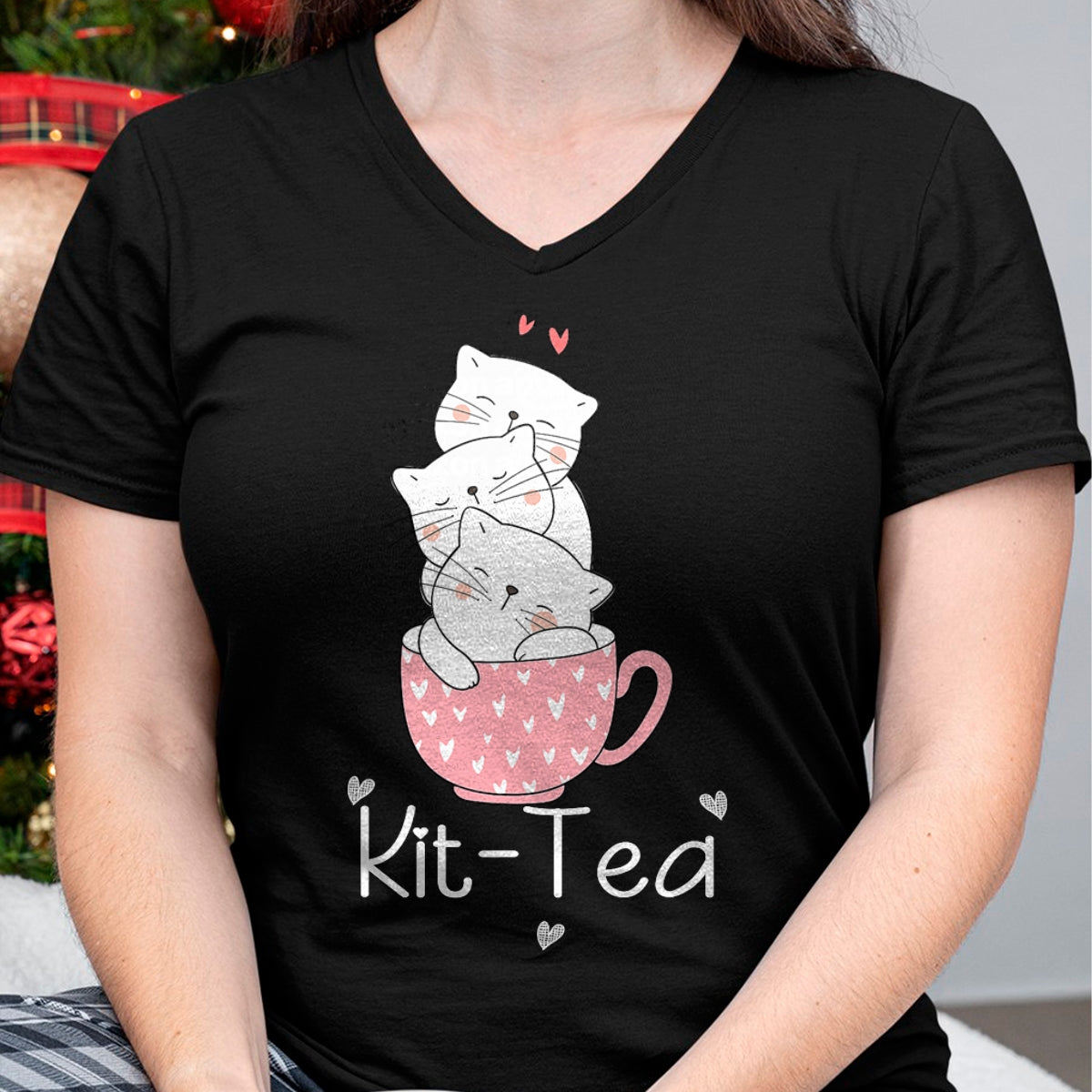 Cat Love Shirt, Funny Cat Lover Gift UnisexT-Shirt/Hoodie/Sweatshirt HLT00 - Kit Tea Gift Cat Lover Gift Funny Animal Love T-Shirt Cool T-Shirt
