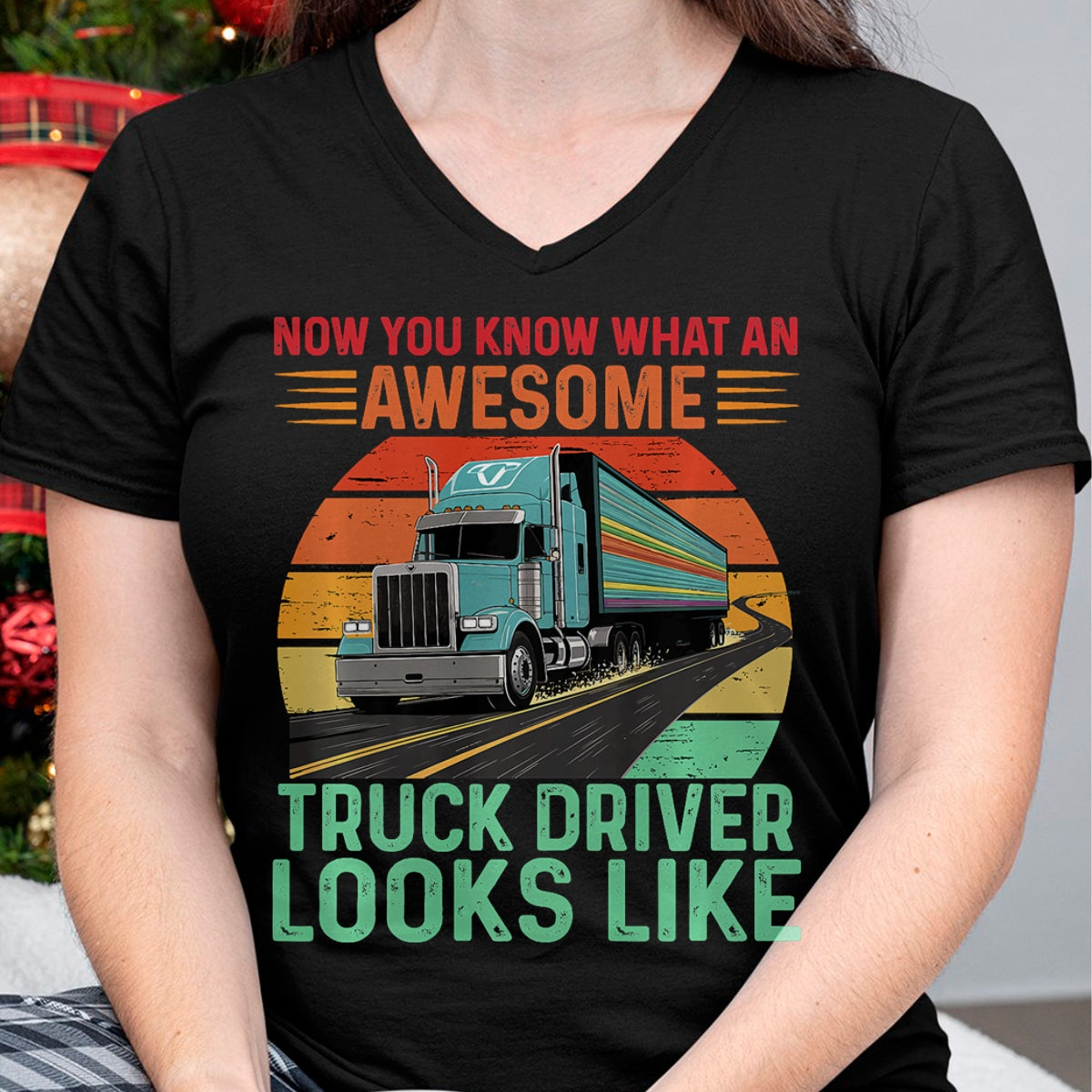 Best Truck Driver Life Shirt, Funny Trucker UnisexT-Shirt/Hoodie/Sweatshirt HLT00 - Awesome Truck driver Trucker Design For Men Truck Driver Premium Tri-blend T-Shirt