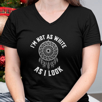 Native American T-Shirts, Vintage Native American Unisex T-Shirt/Hoodie/Sweatshirt HLT00 - I_m Not As White As I Look Native American Heritage Month