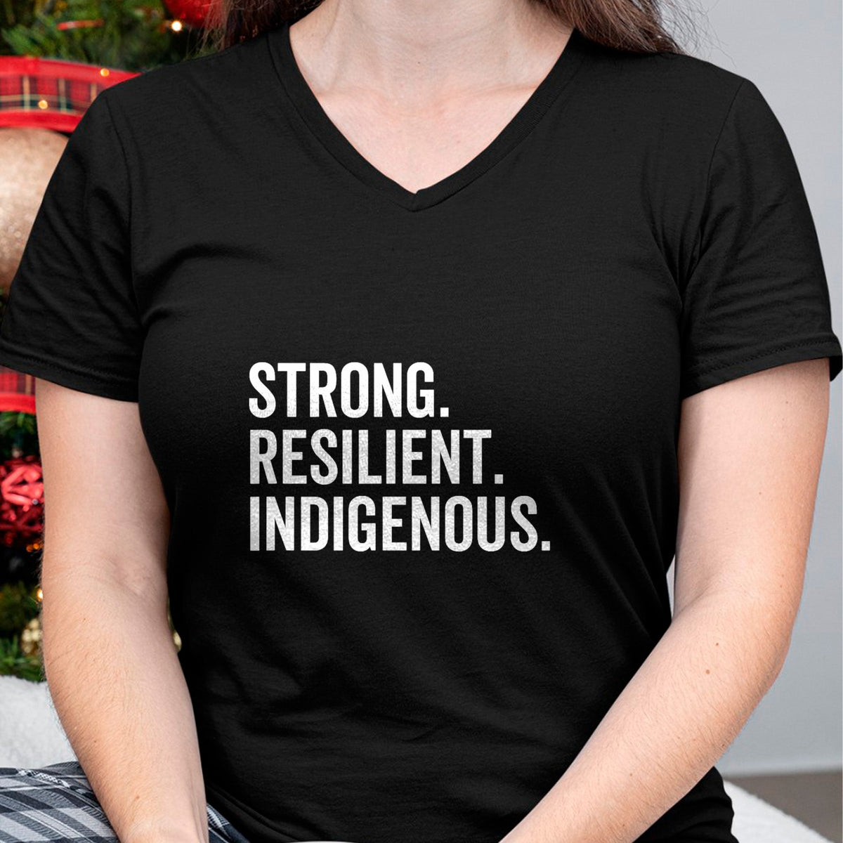 Native American T-Shirts, Vintage Native American Unisex T-Shirt/Hoodie/Sweatshirt HLT00 - Strong - Strong Resilient Indigenous Peoples_ Native Americans_ Day
