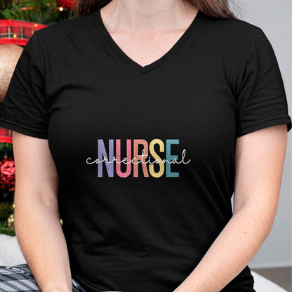 Funny Nurse Shirt, Nurse Unisex T-Shirt/Hoodie/Sweatshirt HLT00 - Correctional Nurse Forensic Nurse Corrections Nursing T-Shirt