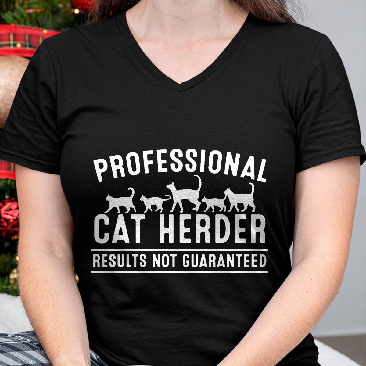 Cat Love Shirt, Funny Cat Lover Gift UnisexT-Shirt/Hoodie/Sweatshirt HLT00 - Funny Cat Herder Gift for Crazy Animal Kitten Lovers Men Women T-Shirt