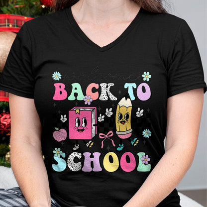 Best Student Shirt, Funny Back To School UnisexT-Shirt/Hoodie/Sweatshirt HLT00 - Welcome Back to School 2026 Teachers Students First Day T-Shirt