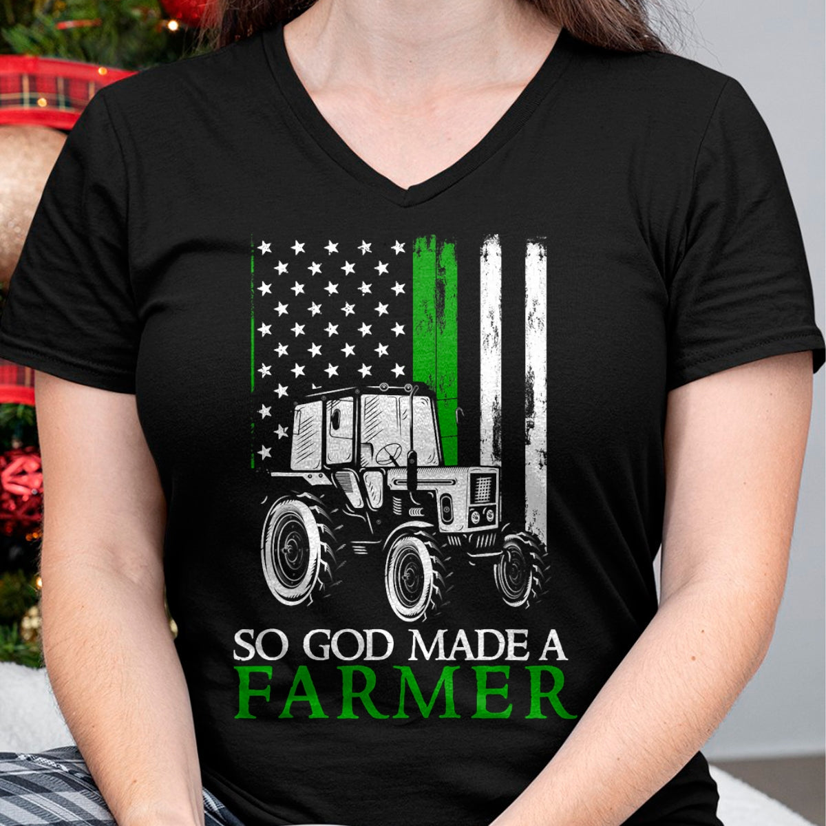Best Farmer Life Shirt, Funny Farmer UnisexT-Shirt/Hoodie/Sweatshirt HLT00 - So God Made A Farmer, Farming Farmer T-Shirt (4)