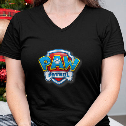 Gift for Mom Shirt, Funny Mom Unisex T-Shirt/Hoodie/Sweatshirt HLT00 - PAW Patrol 3D Logo T-Shirt