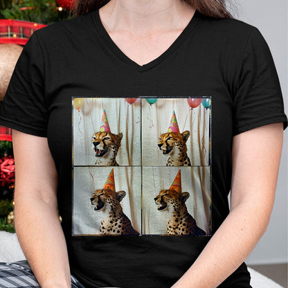 Cat Love Shirt, Funny Cat Lover Gift UnisexT-Shirt/Hoodie/Sweatshirt HLT00 - African Cheetah Lover Colorful Safari Animal Birthday T-Shirt (1)