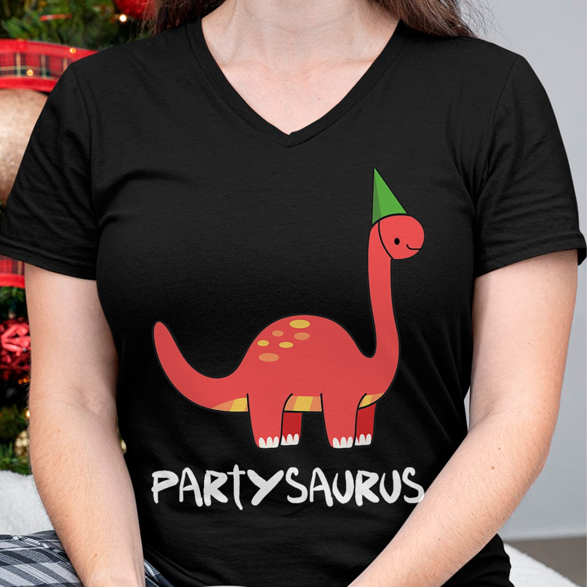 Best Dinosaur Lover Shirt, Funny Dinosaur UnisexT-Shirt/Hoodie/Sweatshirt HLT00 - Partysaurus dinosaur with party hat will party celebrations T-Shirt