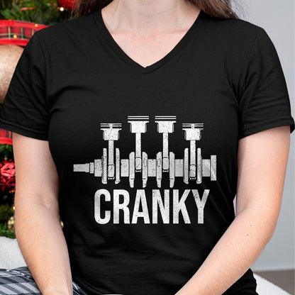 Best Mechanic Life Shirt, Funny Mechanic UnisexT-Shirt/Hoodie/Sweatshirt HLT00 - Cranky Car Engine Crankshaft Cars Lover Mechanics Father Day T-Shirt