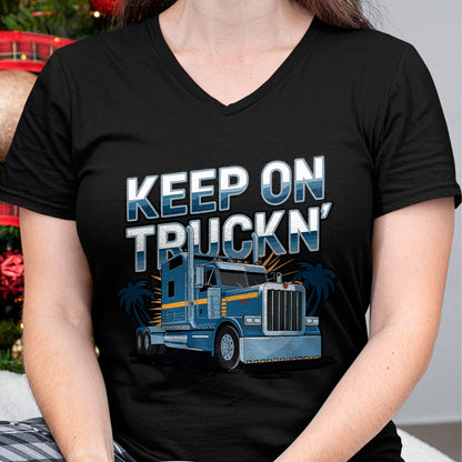 Best Truck Driver Life Shirt, Funny Trucker UnisexT-Shirt/Hoodie/Sweatshirt HLT00 - Long Haul Truck Driver Vehicle Truck Driving Trucker T-Shirt