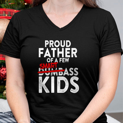 Gift for Dad Shirt, Funny Dad Unisex T-Shirt/Hoodie/Sweatshirt HLT00 – Fathers day giftsBest Dad Proud Father of a Few Smartass Kid T-Shirt