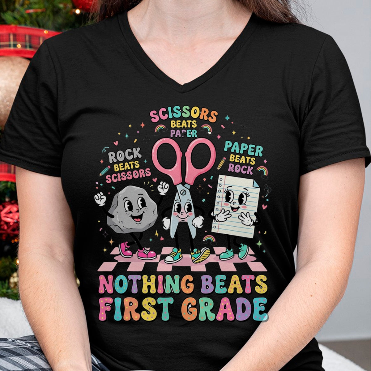 Best Student Shirt, Funny Back To School UnisexT-Shirt/Hoodie/Sweatshirt HLT00 - Nothing Beats 1st Grade Funny Back to School Teachers T-Shirt