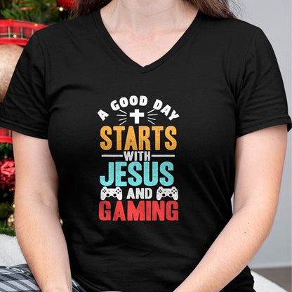 Christian Tee, Christian Faith Unisex T-Shirt/Hoodie/Sweatshirt HLT00 - Funny Christian Jesus Gaming Gift for Christian Gamer T-Shirt