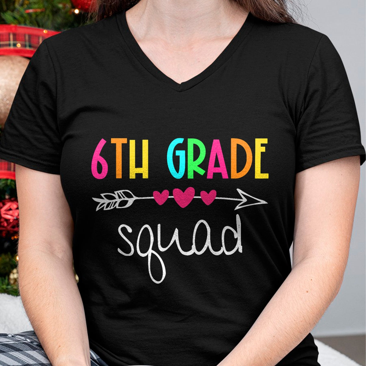 Best Student Shirt, Funny Back To School UnisexT-Shirt/Hoodie/Sweatshirt HLT00 - 6th Grade Squad Sixth Teacher Student Team Back to School T-Shirt