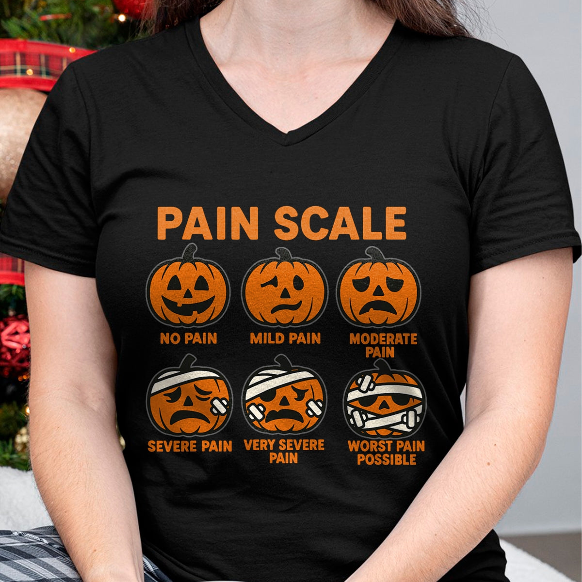 Best Doctor Shirt, Funny Doctor UnisexT-Shirt/Hoodie/Sweatshirt HLT00 - Funny Nurse Pain Scale Halloween Medical Staff ER Doctor T-Shirt