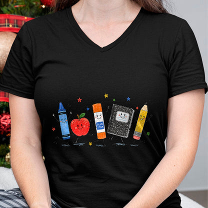 Best Student Shirt, Funny Back To School UnisexT-Shirt/Hoodie/Sweatshirt HLT00 - Cute School Supplies Back to School Teacher Student Doodle T-Shirt