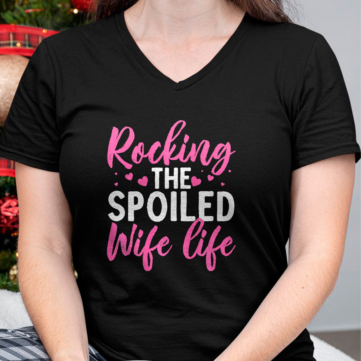 Best Wife Shirt, Wife and Husband Unisex T-Shirt/Hoodie/Sweatshirt HLT00 - Gift for wife T shirt, spoiled wife   Funny Spoiled Wife Art For Women Girls Husband Spoiled Wife Pr (24)