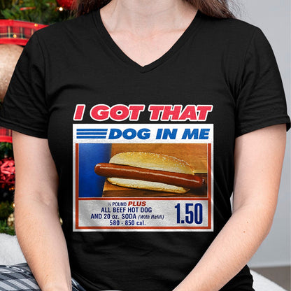 Cute Capybara Shirt, Funny Capybara Unisex T-Shirt/Hoodie/Sweatshirt HLT00 - Retro Vintage I Got that Dog in Me Funny Hotdog Men Women T-Shirt