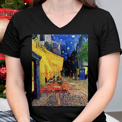 Best Doctor Shirt, Funny Doctor UnisexT-Shirt/Hoodie/Sweatshirt HLT00 - Cafe Terrace at Night Doctor Visit T-Shirt