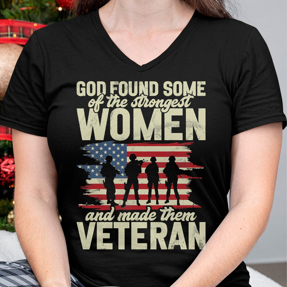 Proud Veteran Shirt, Funny Veteran UnisexT-Shirt/Hoodie/Sweatshirt HLT00 - Female Veteran Veteran_s Day Women Veteran Soldier Patriotic T-Shirt