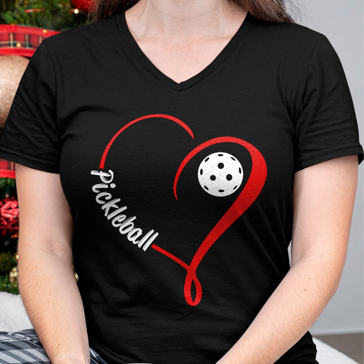 Funny Pickleball Shirt, Pickleball Lover Unisex T-Shirt/Hoodie/Sweatshirt HLT00 - Love Pickleball Long Sleeve T-Shirt