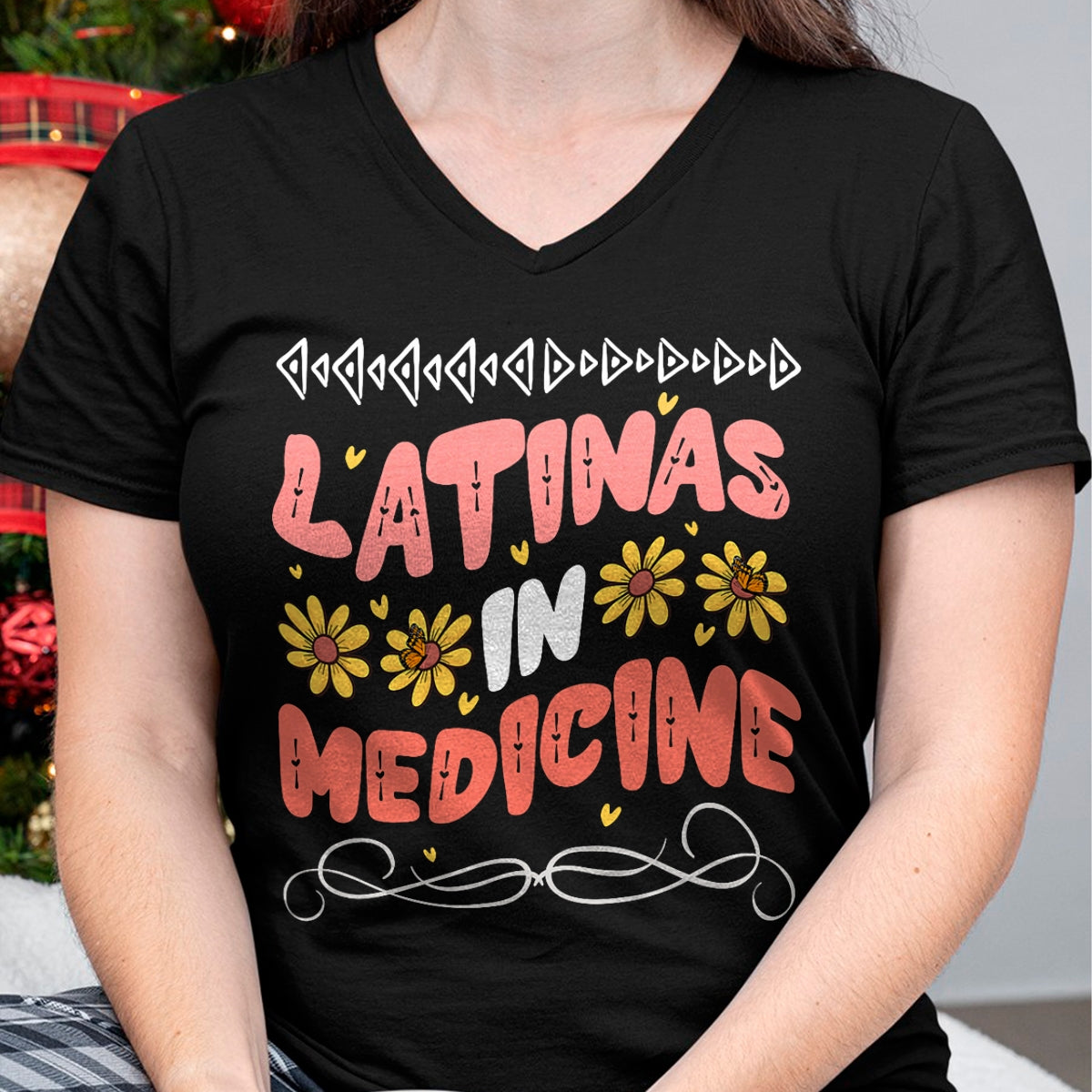 Best Doctor Shirt, Funny Doctor UnisexT-Shirt/Hoodie/Sweatshirt HLT00 - Latinas In Medicine Doctor Pride T-Shirt