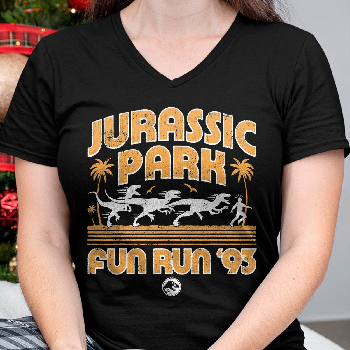 Best Dinosaur Lover Shirt, Funny Dinosaur UnisexT-Shirt/Hoodie/Sweatshirt HLT00 - Jurassic Park Fun Run _93 T-Shirt