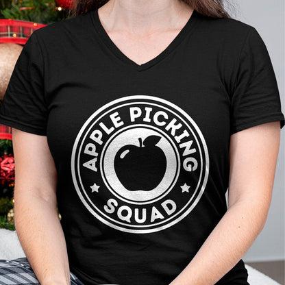 Best Thanksgiving Family Shirt , Funny Thanksgiving UnisexT-Shirt/Hoodie/Sweatshirt HLT00 - Apple Picking Crew Fun Fall Orchard Apple Picking Season Kid T-Shirt